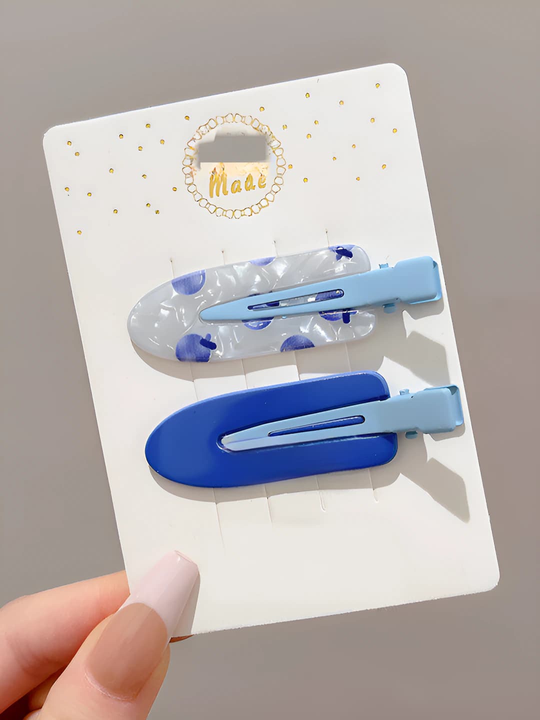 Blue plum, 2 pcs, 6 cm
