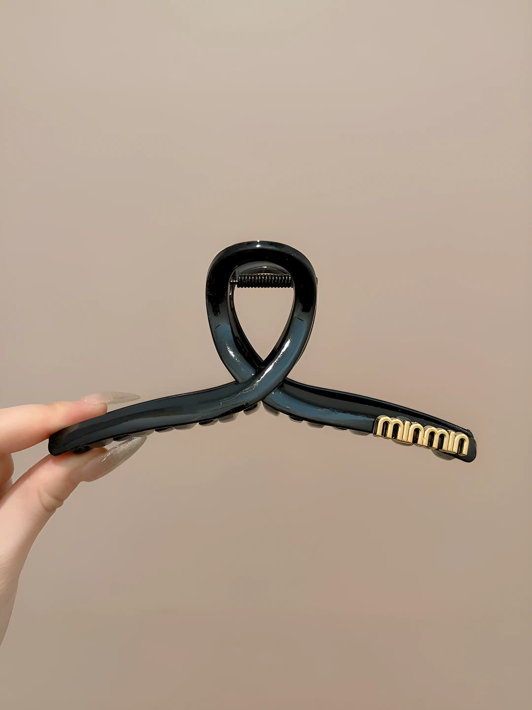 12# Glossy black min 15 cm