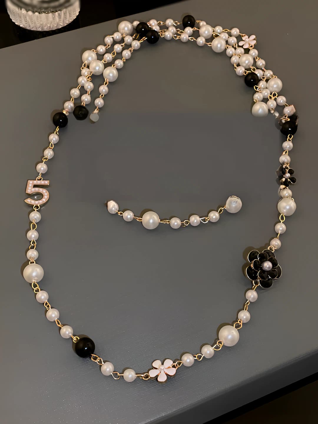 5# necklace - black