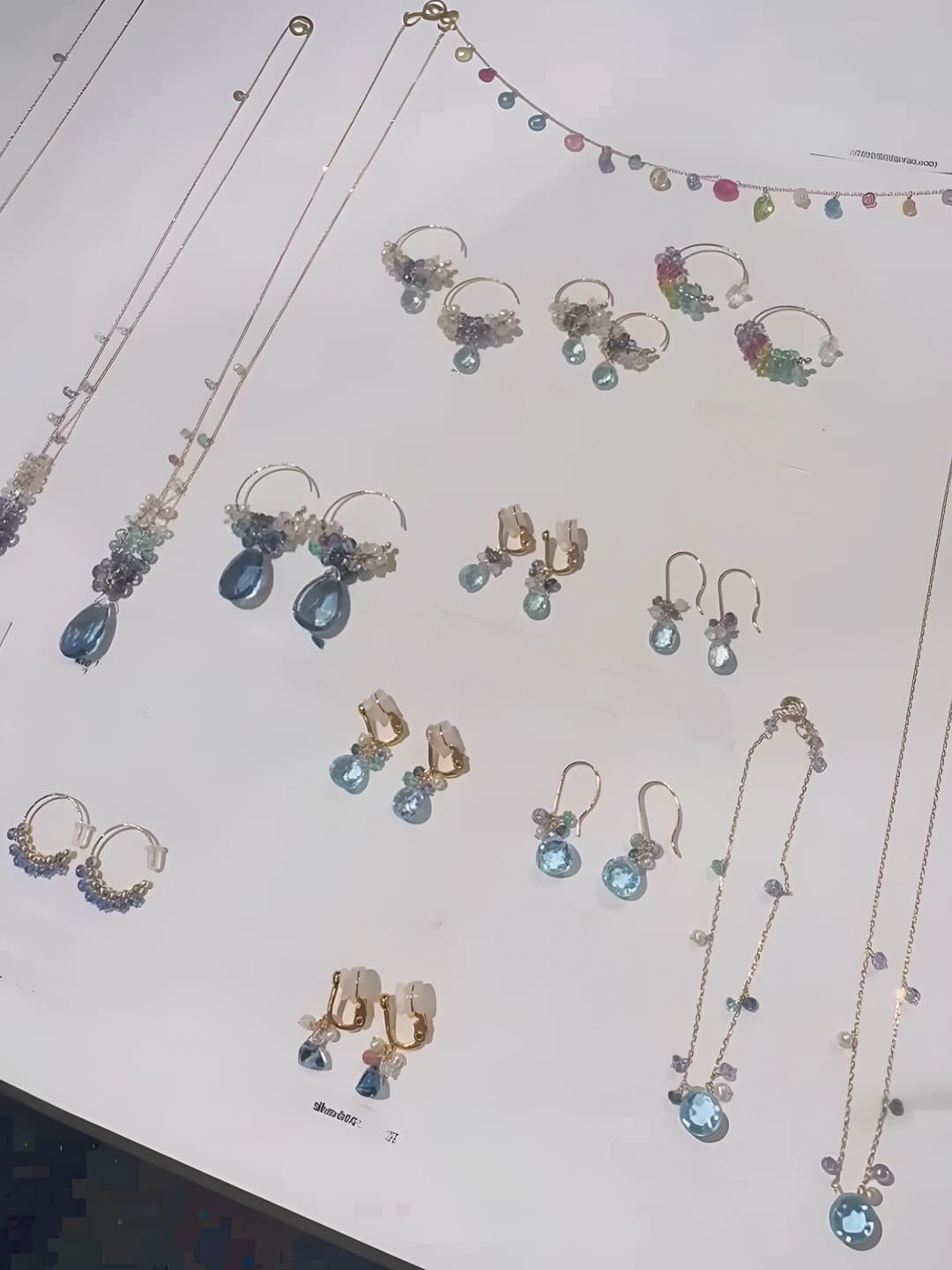 Женские серьги из стекла с геометрической формой, круглым элементом дизайна, в холодном стиле с гальваническим покрытием
