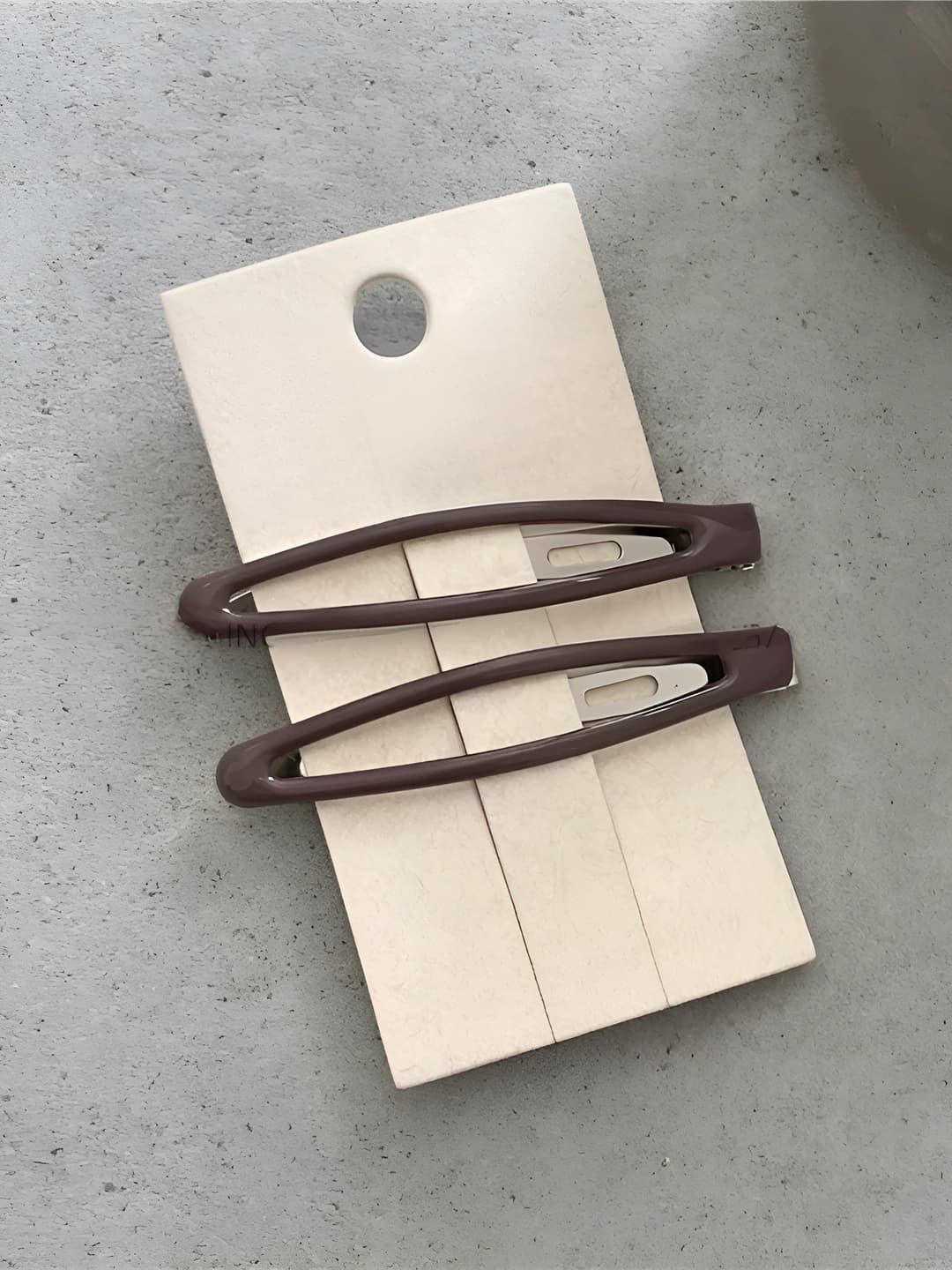 To'q kofe (fasulye klipsi) 6.5 sm
