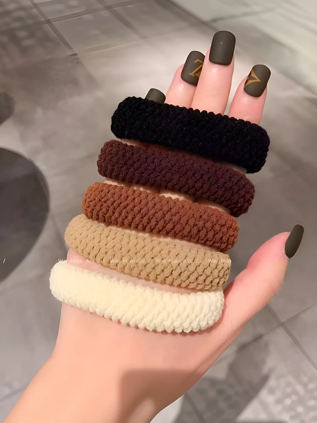 Fine wave, dark coffee, 30 pcs