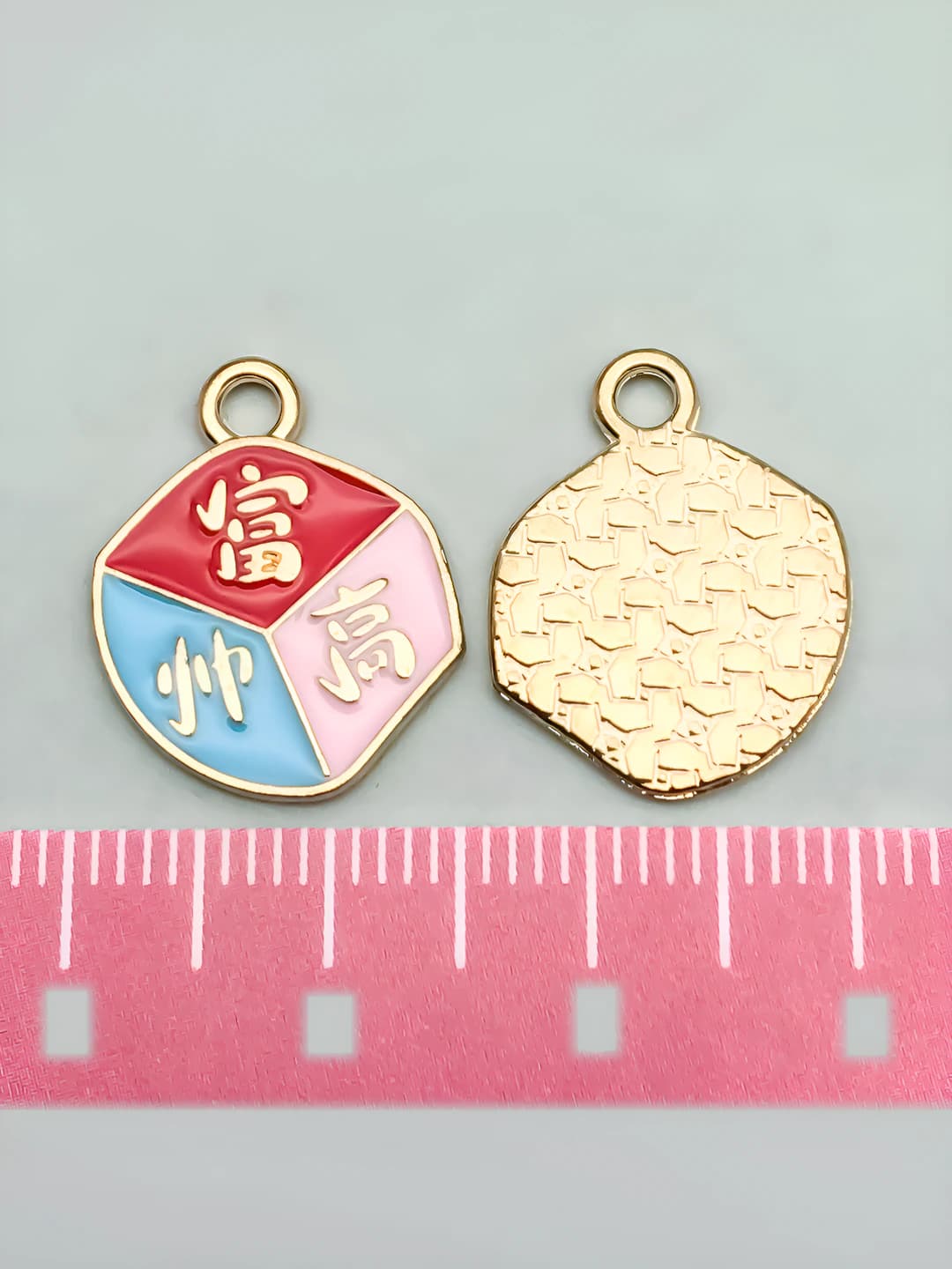 Трёхцветный 14x18mm-1g-21442