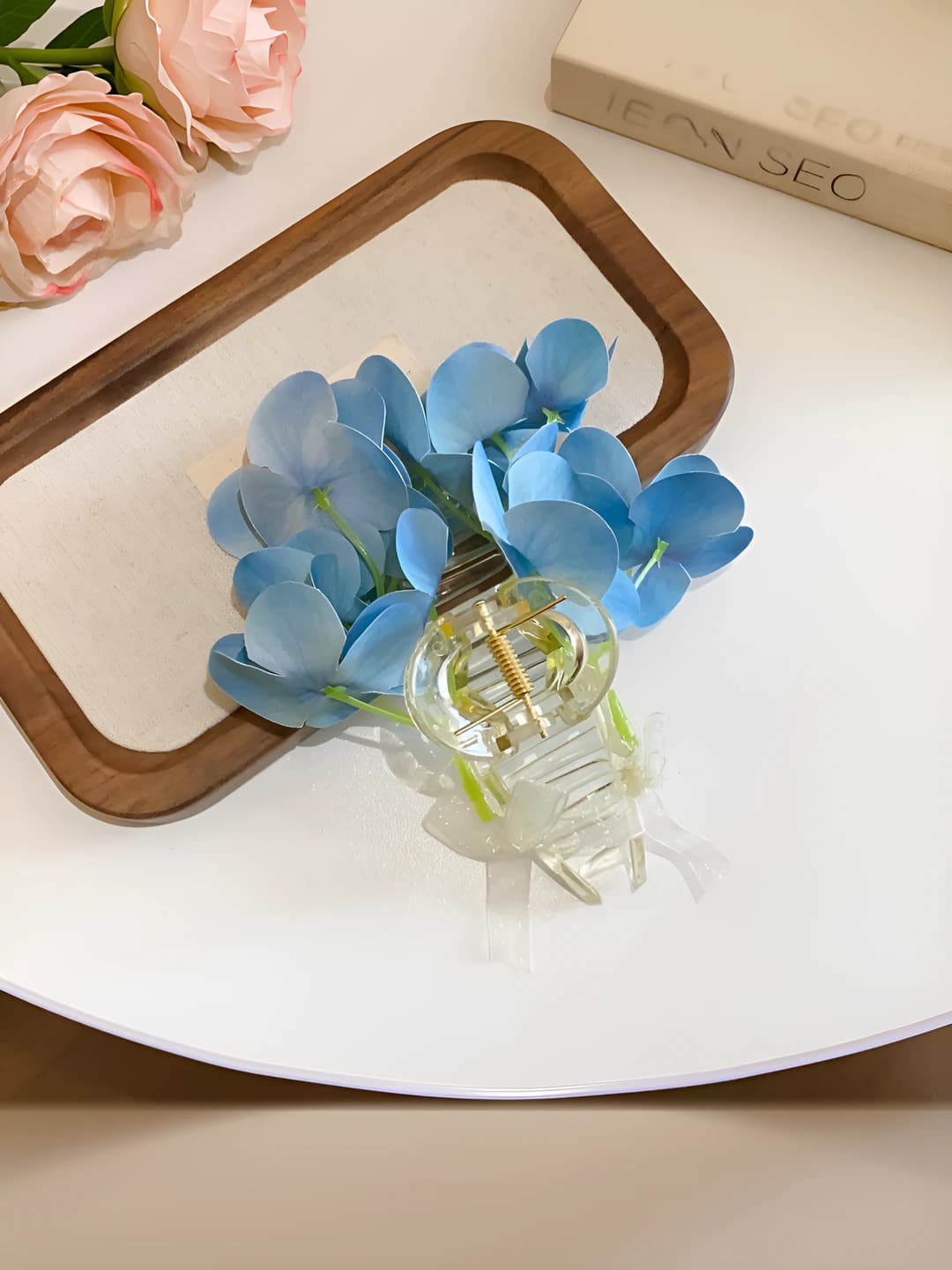 44# Hair clip - Blue