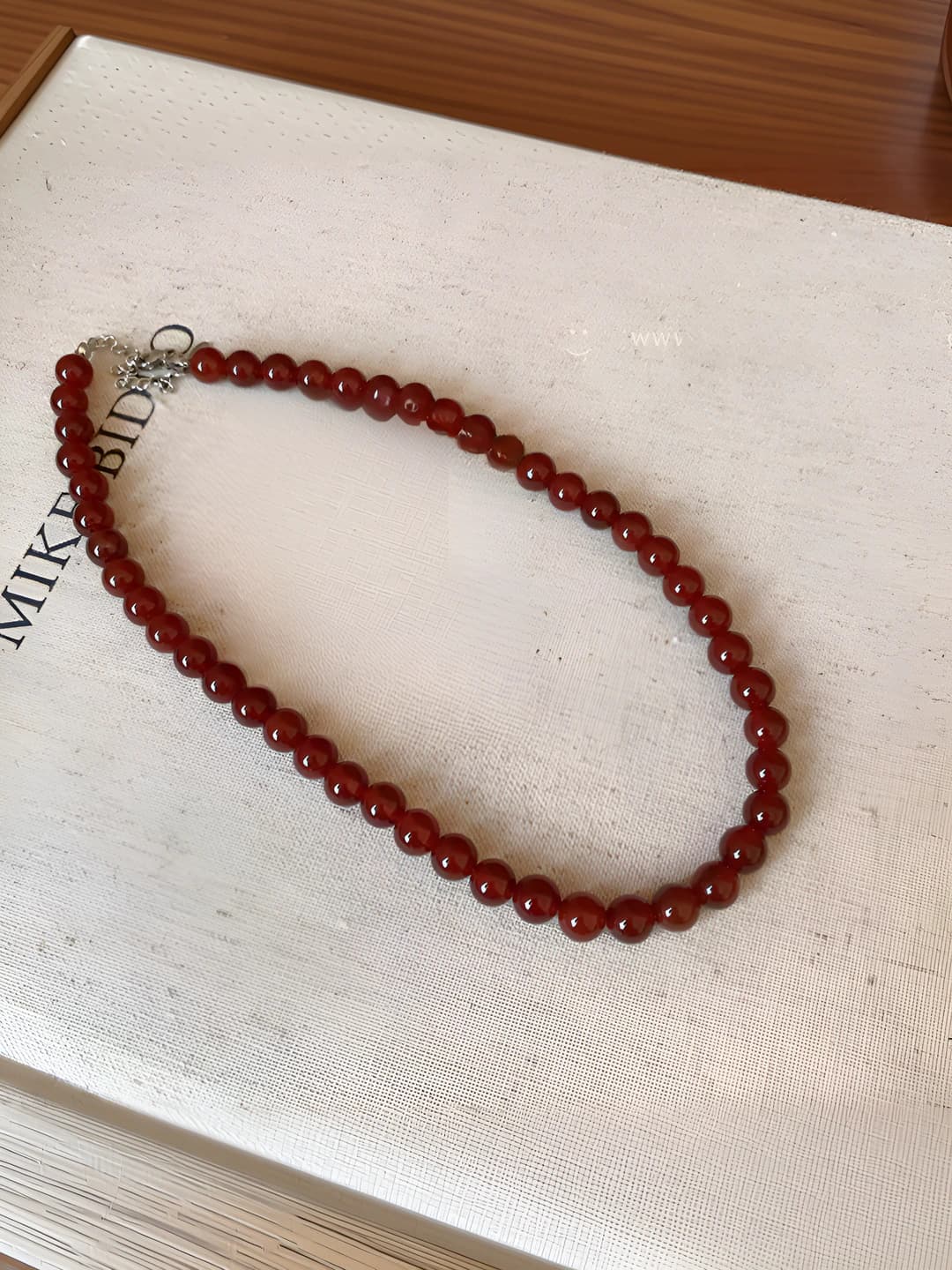 8mm shisha, qizil marvarid