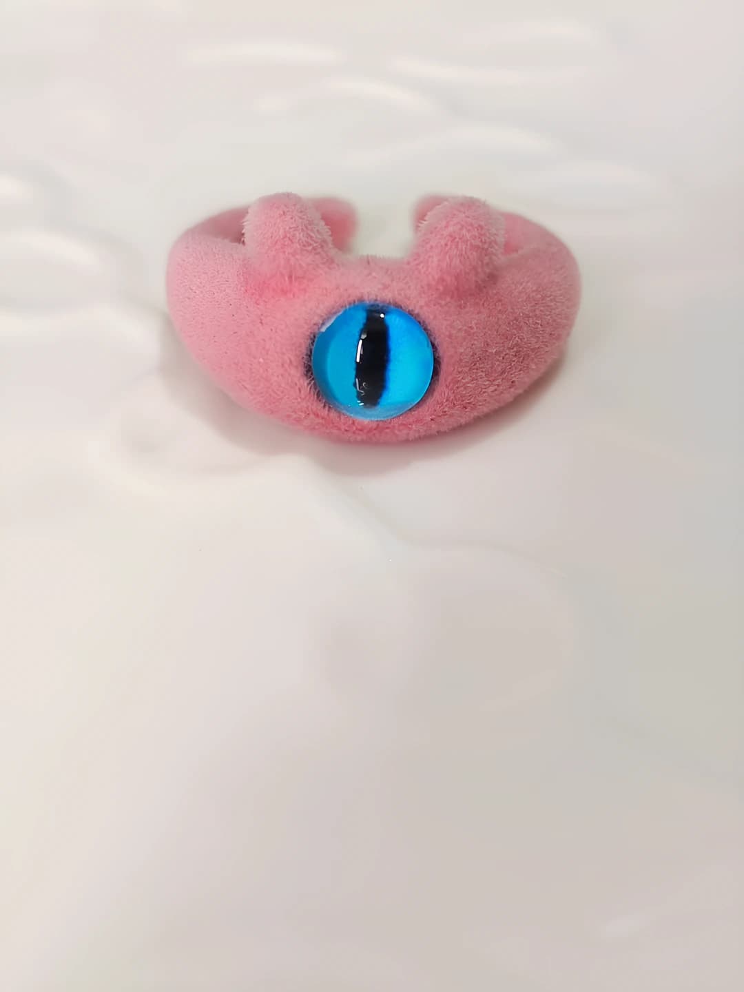 Flocked Kirby ring