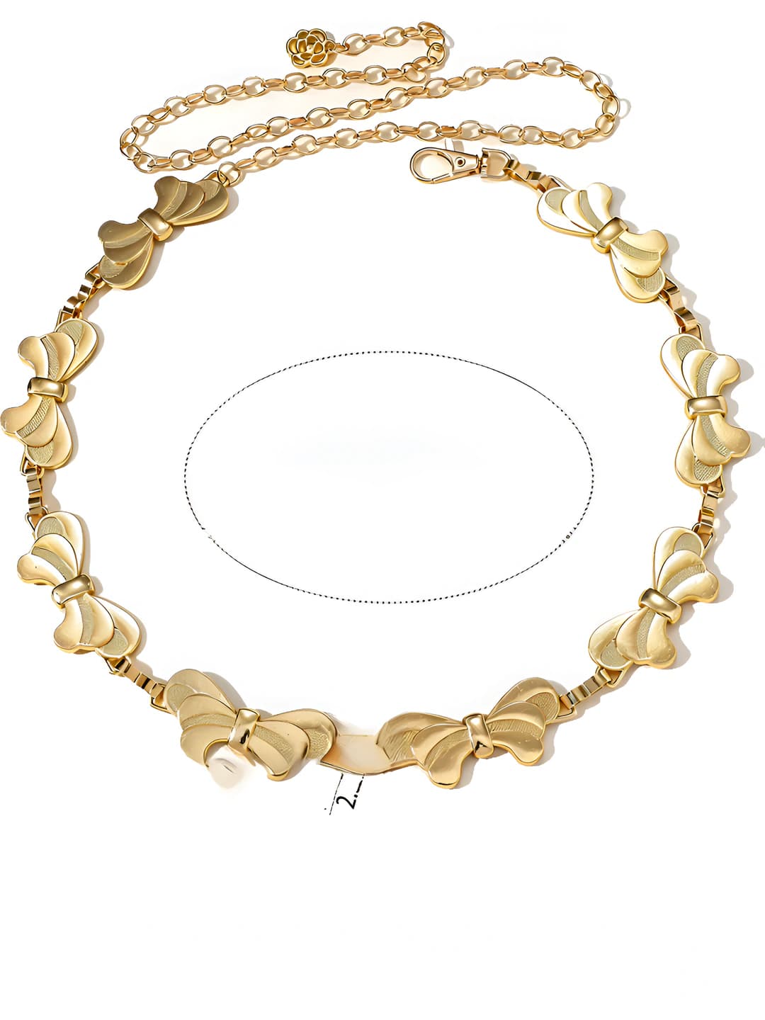 50# Gold bow