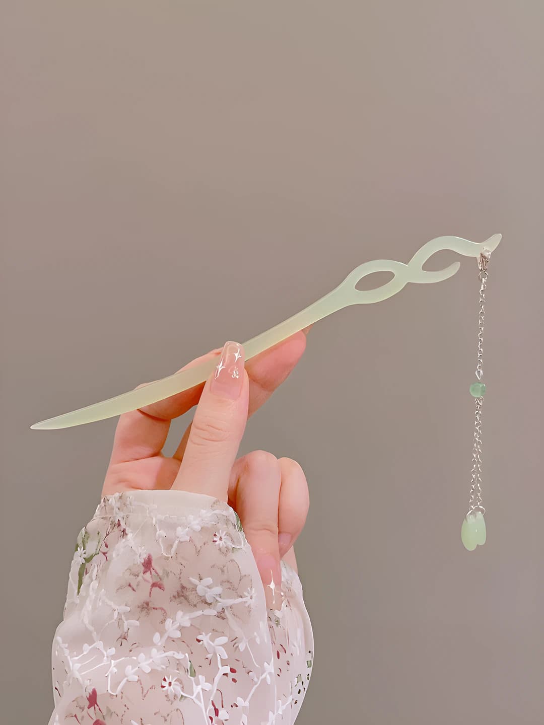27# Green long tassel variant