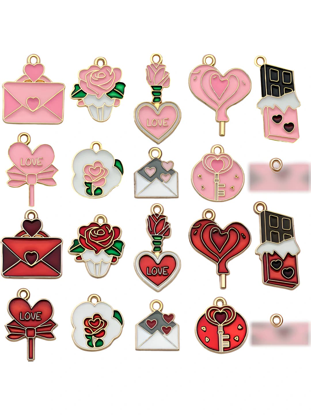 20 var mix red-pink Valentine's-20 var-22.3g-SN1068