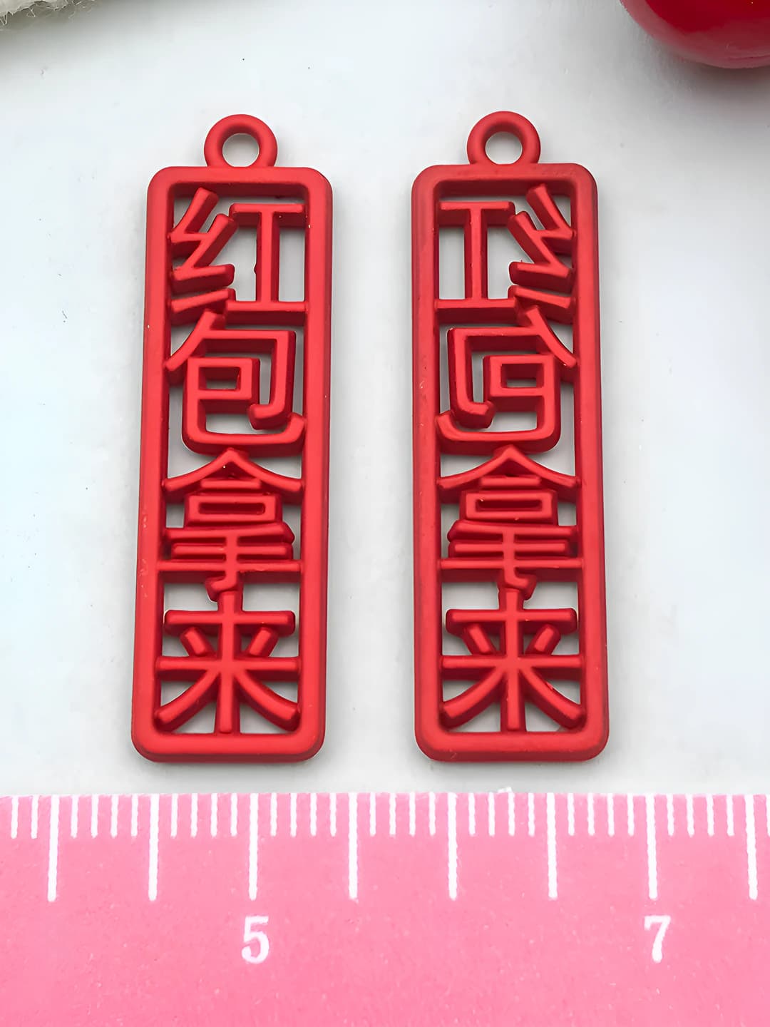 Qizil konvert 35x10mm-2.5g