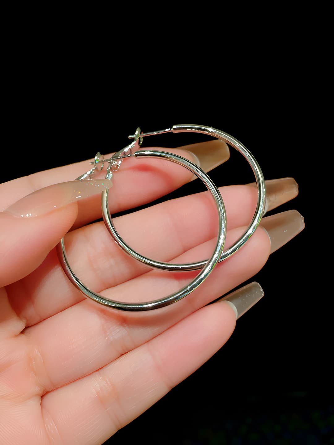 9# Серебряная игла - Серебряный - Диаметр 40mm