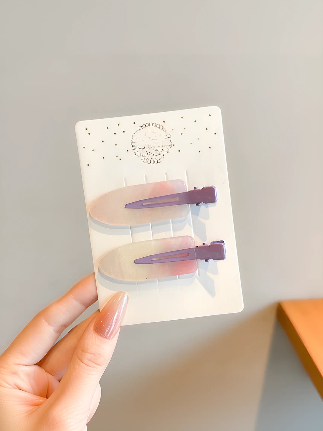 1# Purple 2 pcs - 6.5 cm