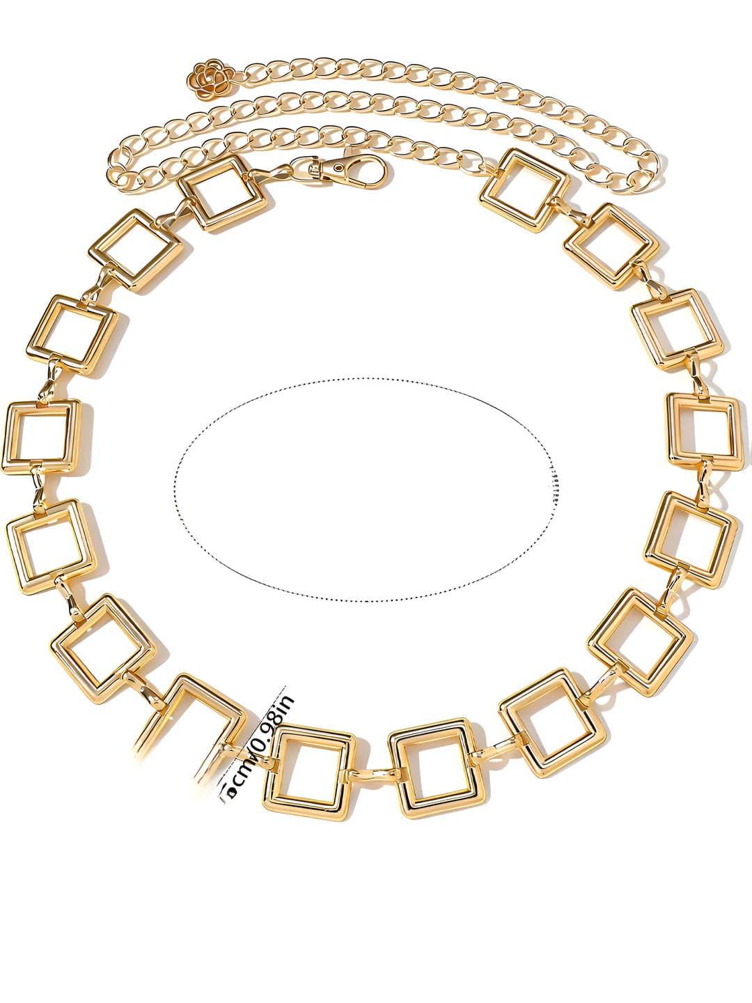 34# Gold square