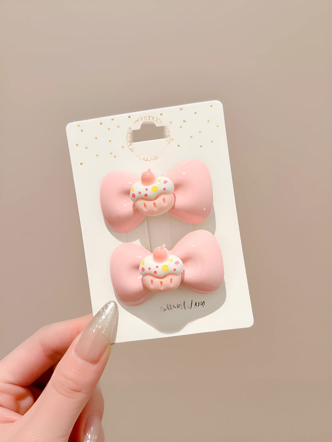 1# Cake bow pair - 5 cm
