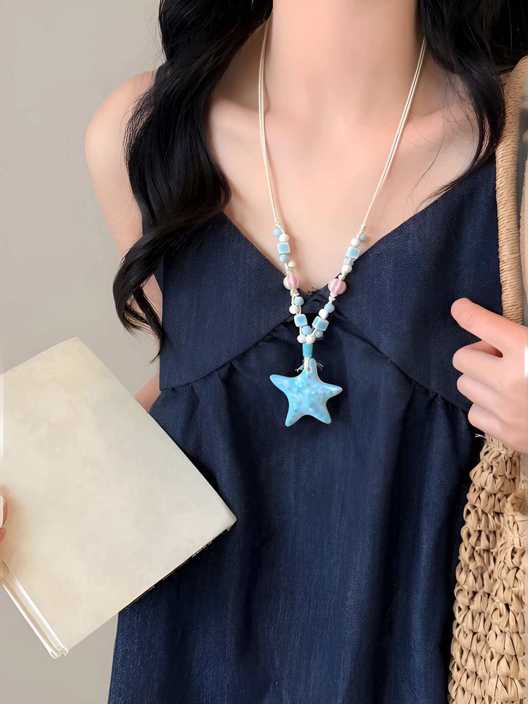 Necklace-Blue