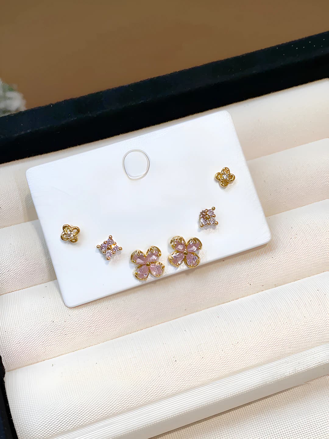 26 Silver pin - Gold-Pink