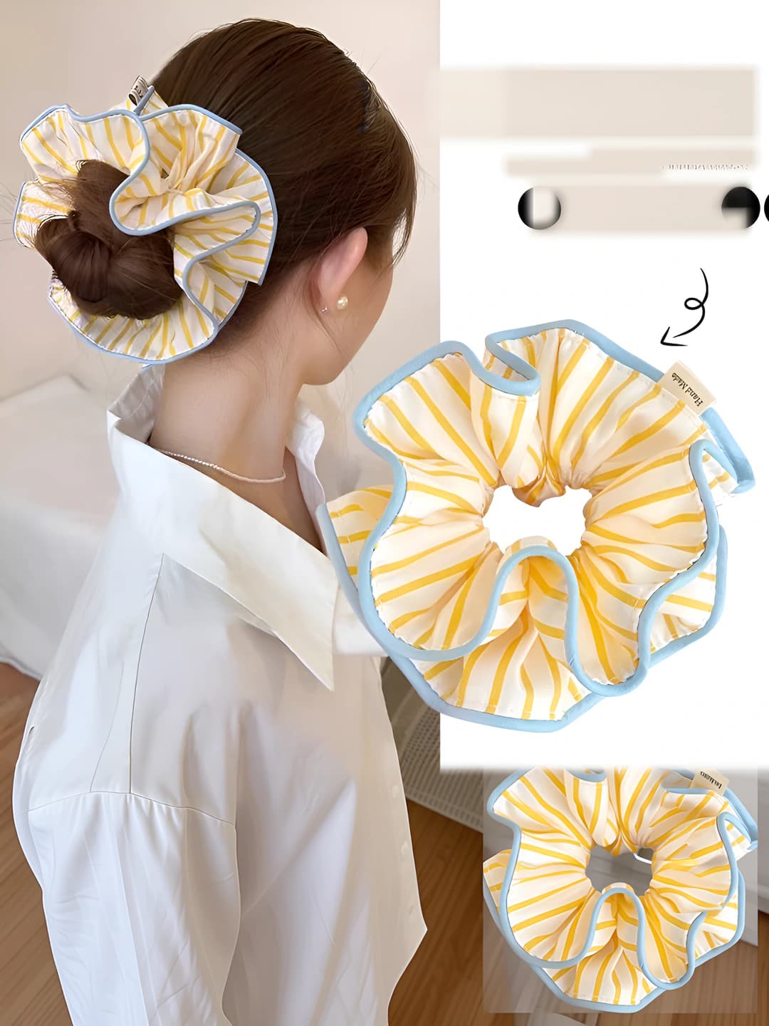 Yellow striped ~15 cm