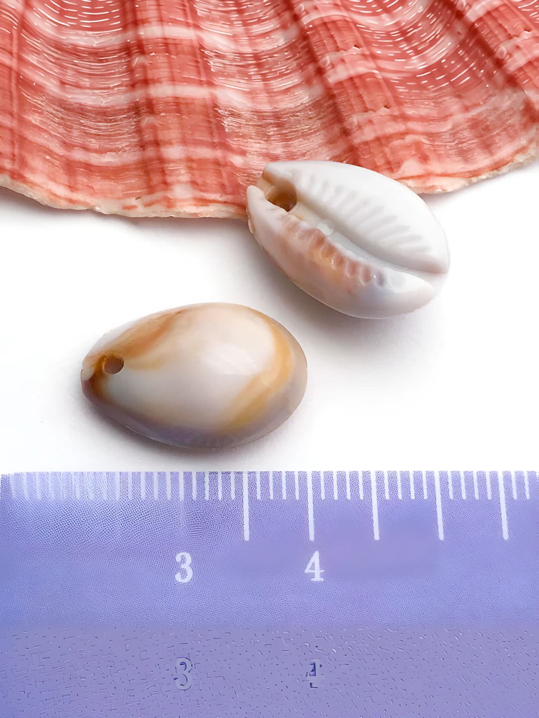 1 ta bej akrilik moyil, 12x18mm