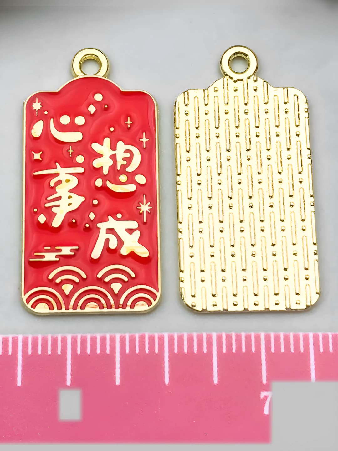 1 pc Wishes come true, 30x15mm, 1.8g