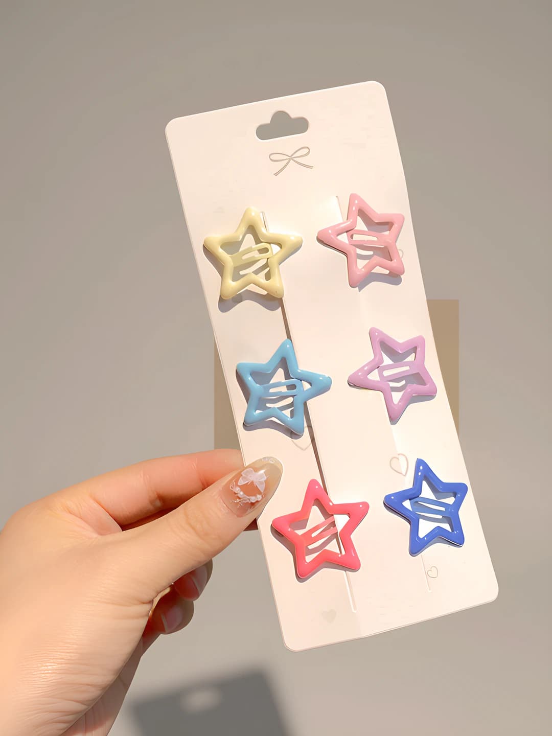Mixed colours 6-piece set