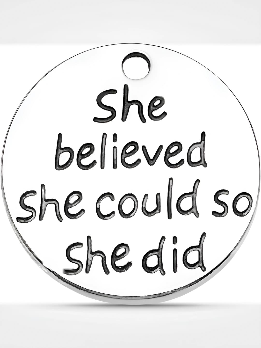 1 pc letter plate 22x22mm-2.4g-9249