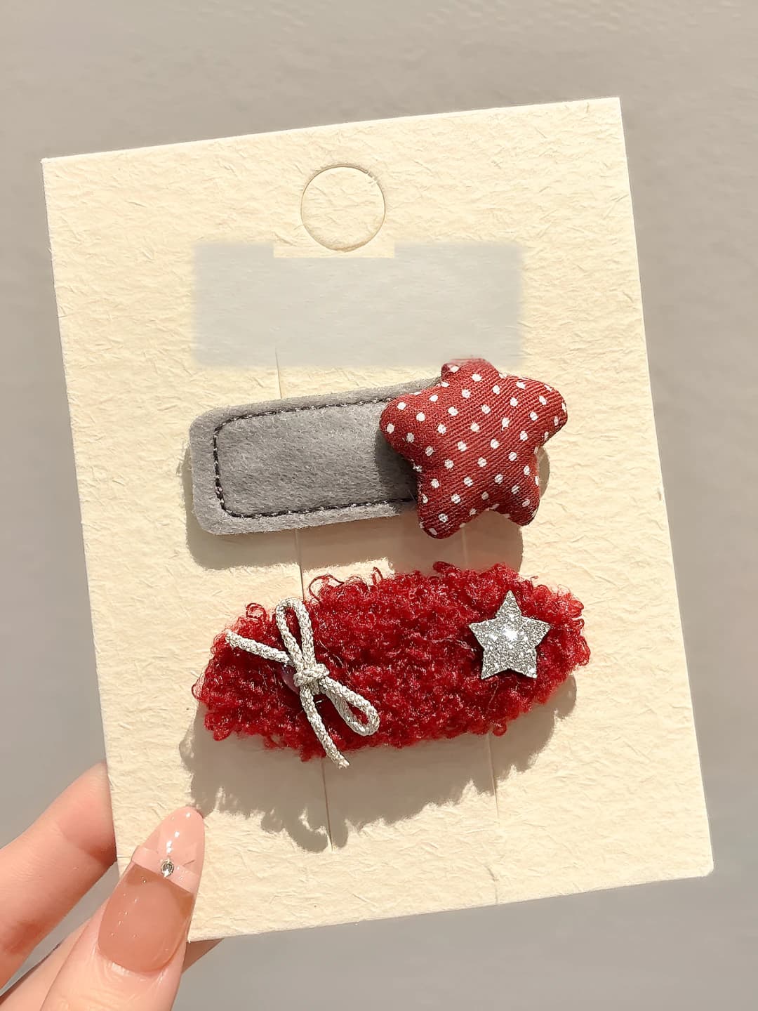 3# Polka dot stars set 5.5cm/6cm