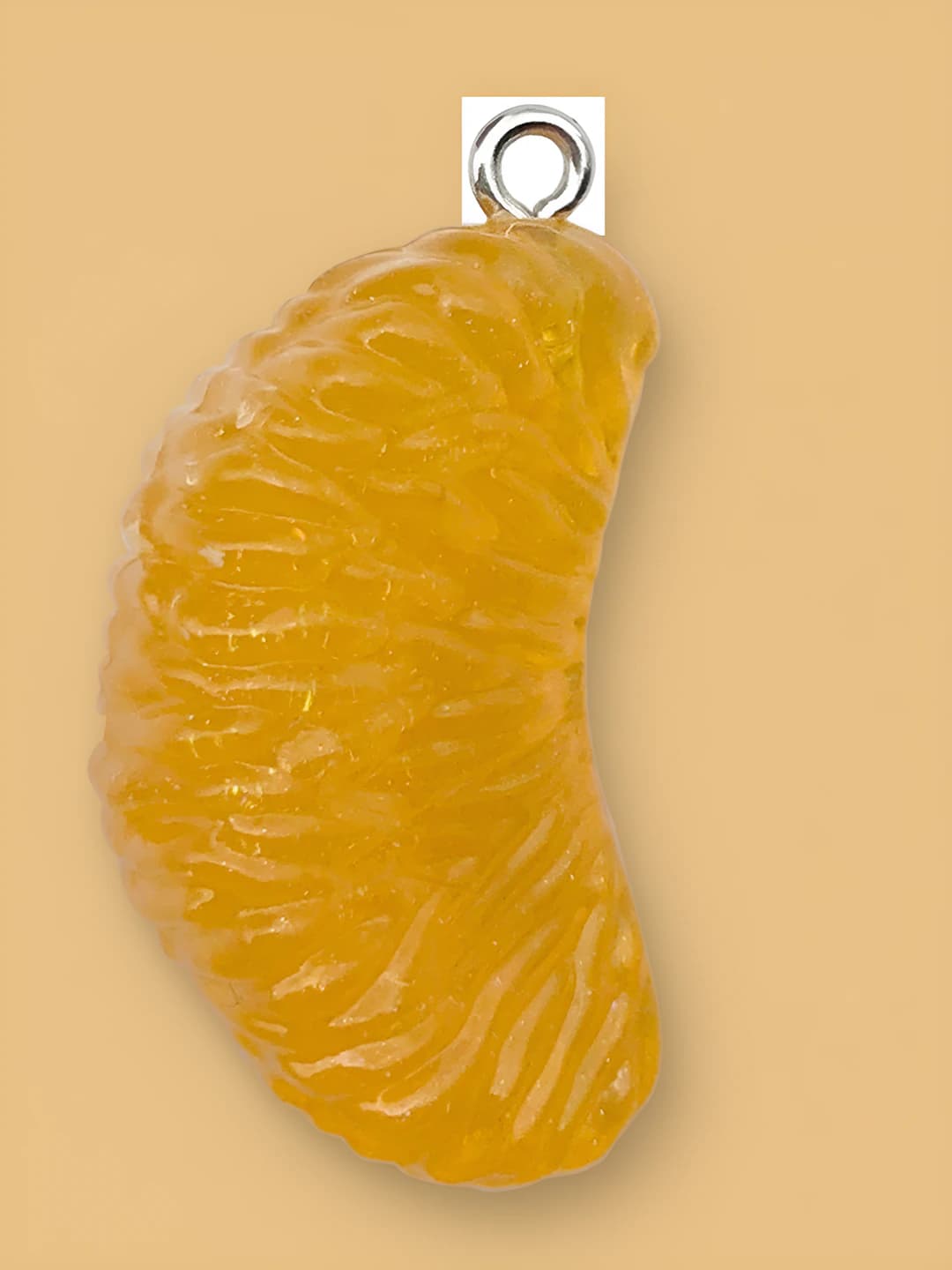 1 pc yellow glowing orange 33x18mm-3.3g-19705