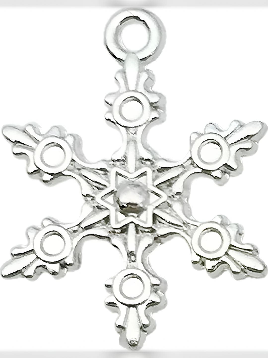 1 pc Snowflake 18x23mm-1.2g-20032