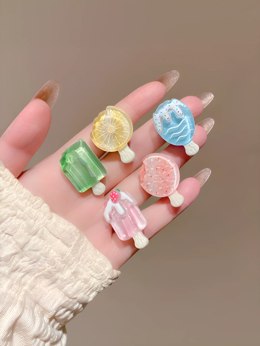 4# Lemon popsicle, 3 cm
