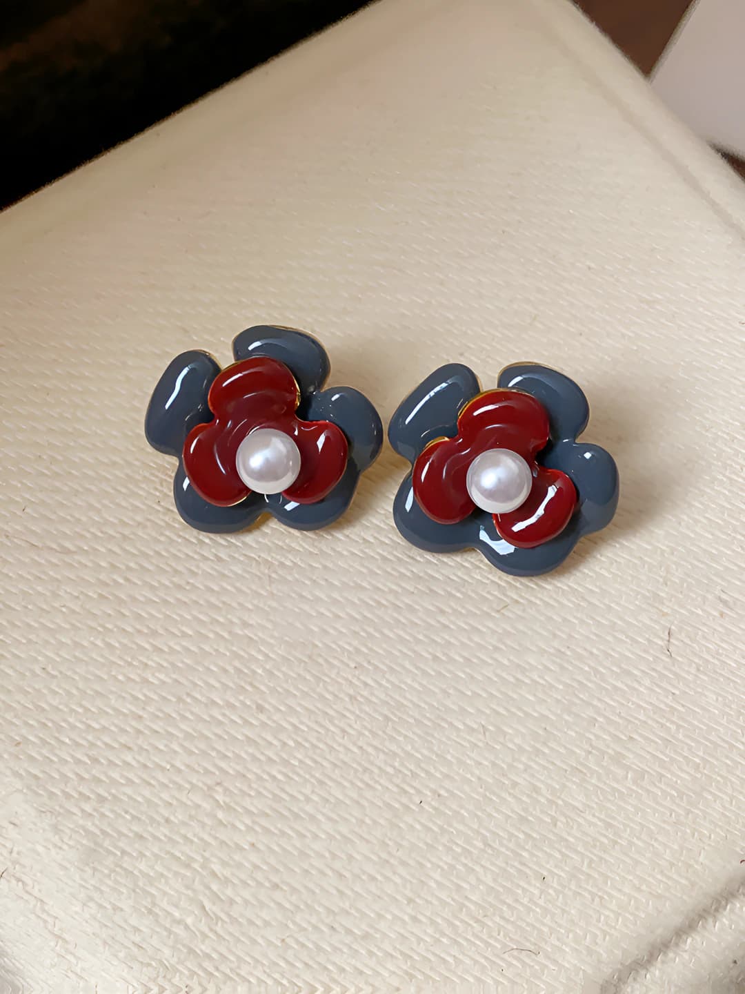 53# Silver - Blue - Red (Double layer)