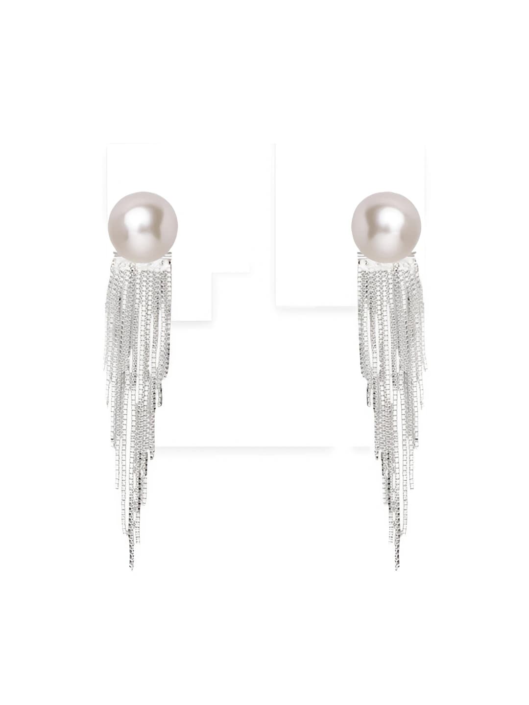 Ayollar uchun fransuz uslubidagi geometrik shakldagi uzun fransuz uslubidagi tassel drop earrings