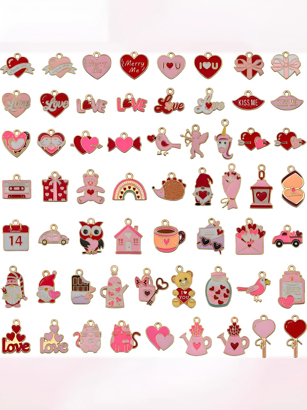60 pc Mix Valentine series-60 var-65.65g-SN1607