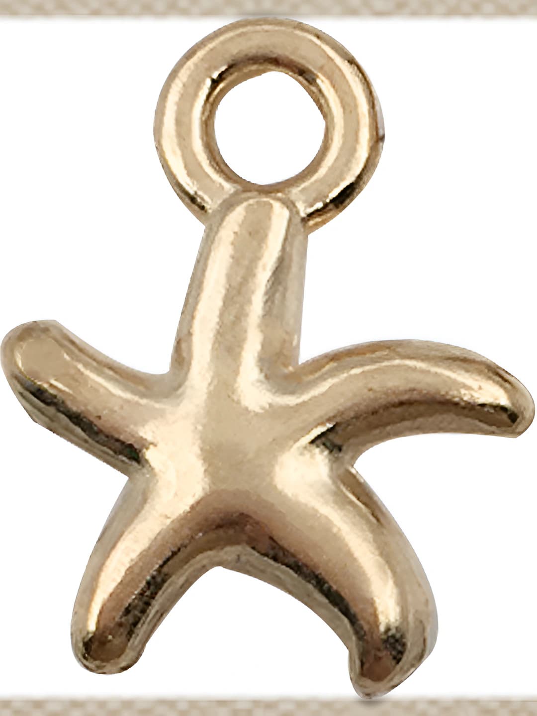 Kc золото, морская звезда 10x13mm-0.6g