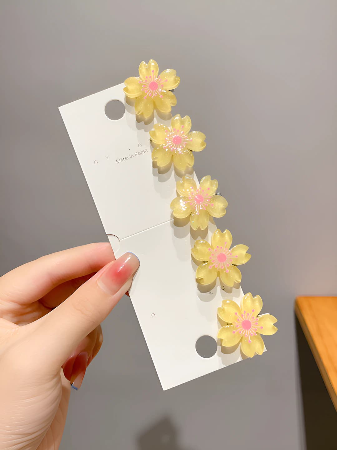 2# sakura yellow 5 pcs