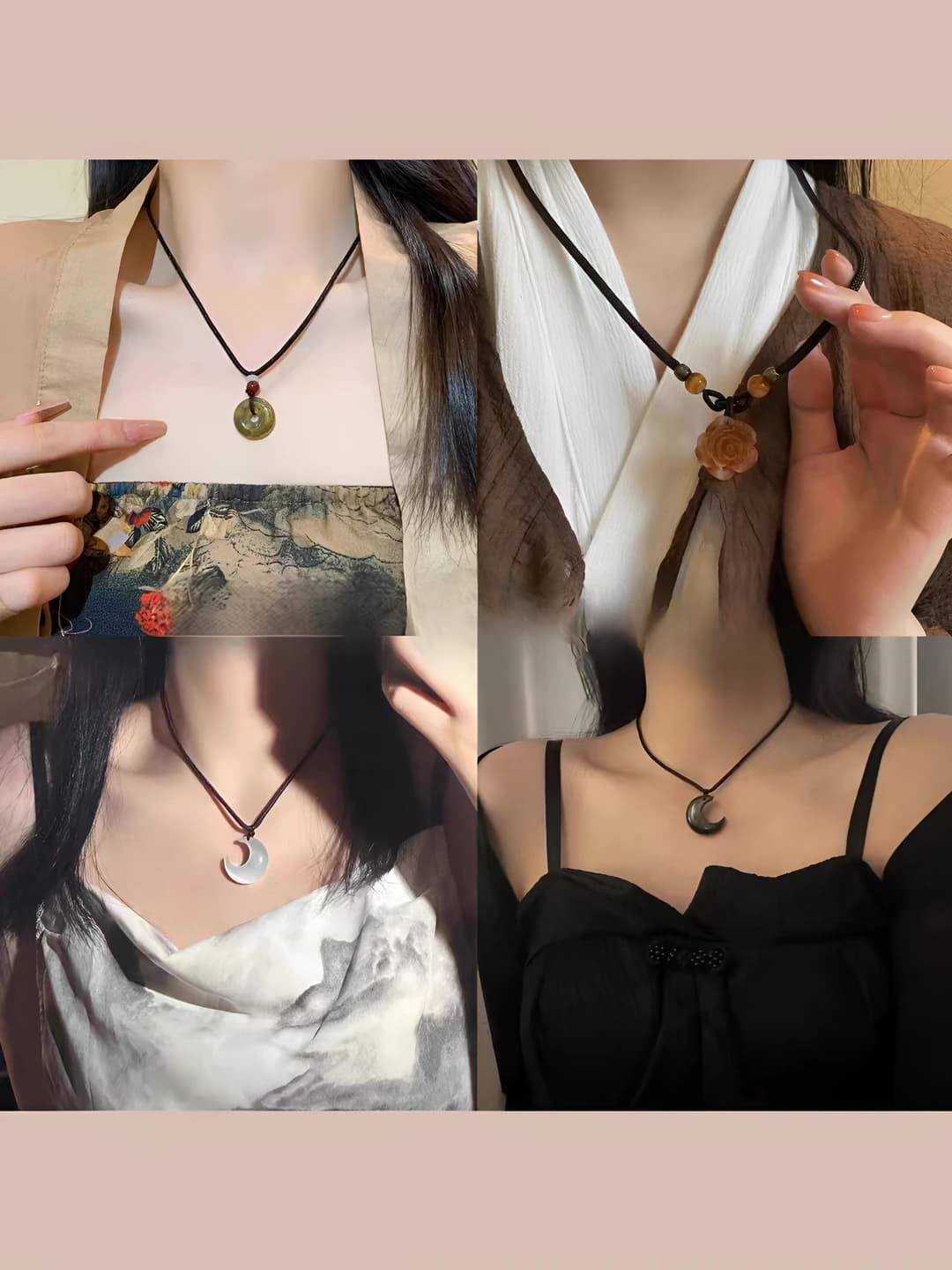 Qora oy, oq oy, atirgul, fasulye zanjiri