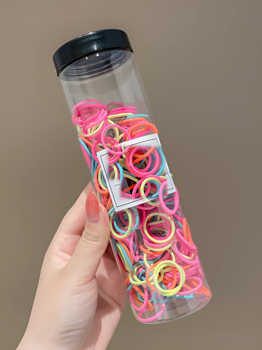 6# Neon color, small ring, 300 pcs