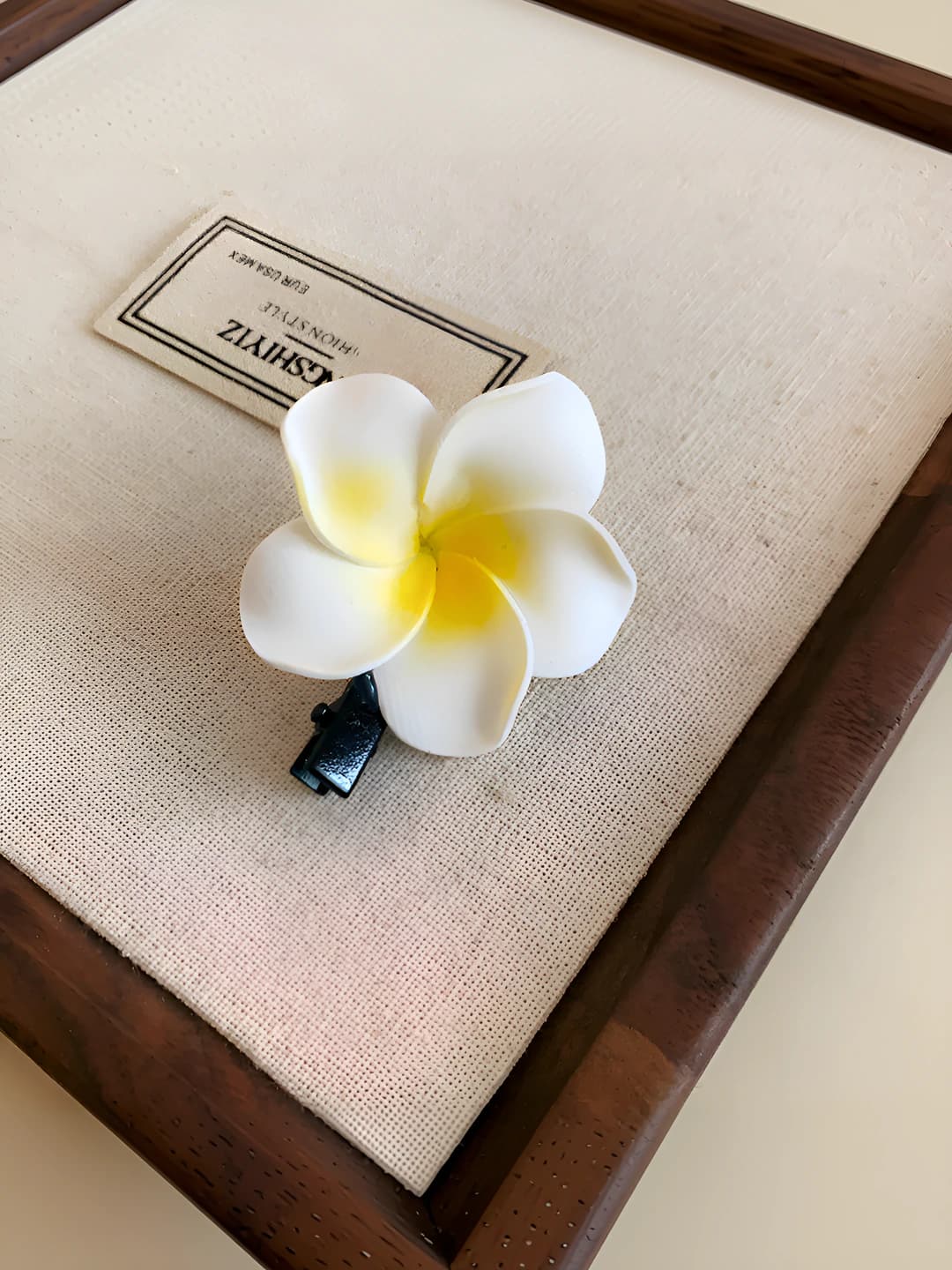 25# Clip - White - Yellow - Small - Single