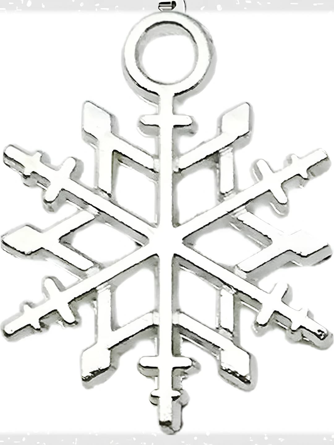 1 pc snowflake 15x19mm-1g-20021