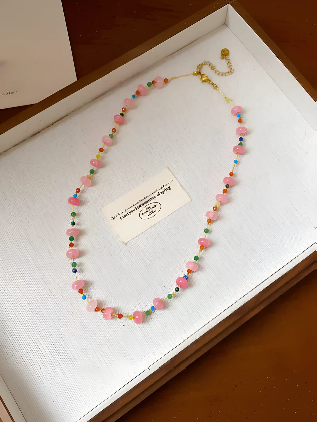 11# Necklace - Pink