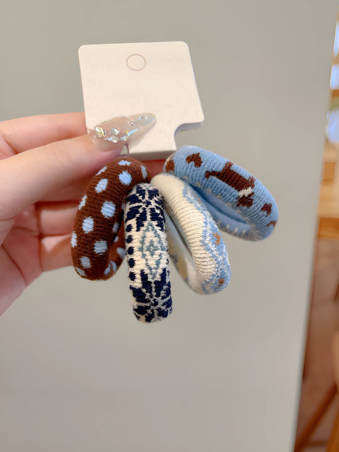 1# Синий 4 шт - внеш. диаметр ~4.5cm