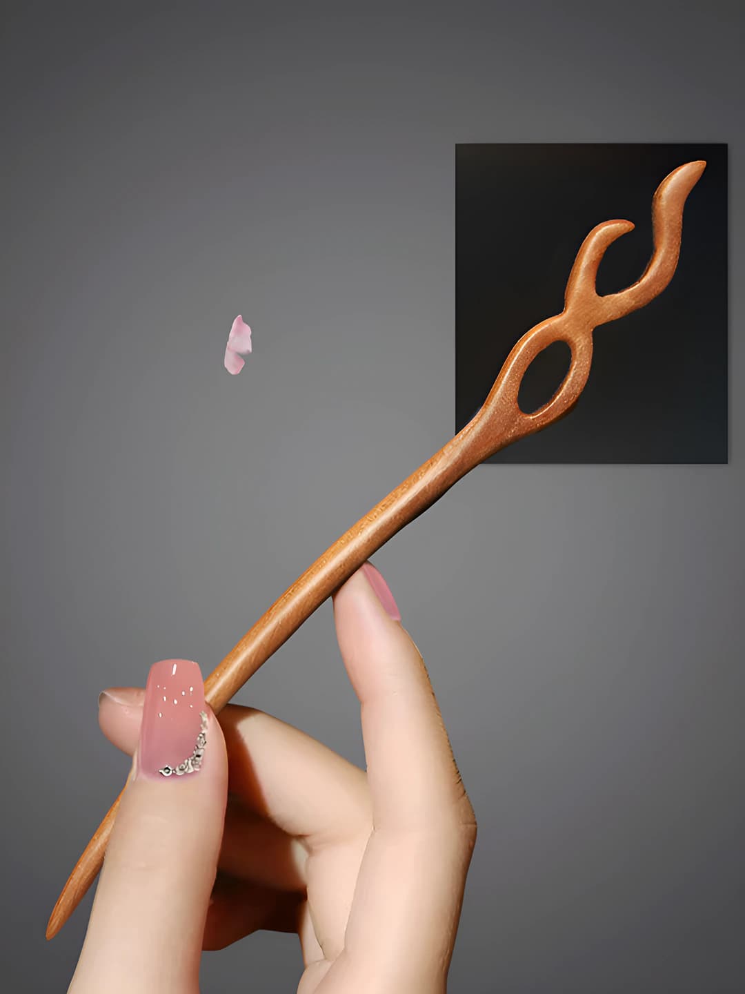 Twisted branch [Peach wood]