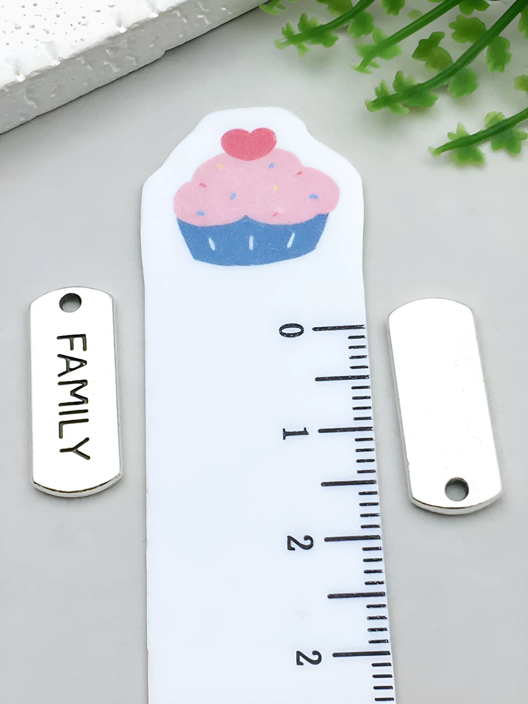 1 dona to'g'ri burchakli harf family 8x20mm-1.6g