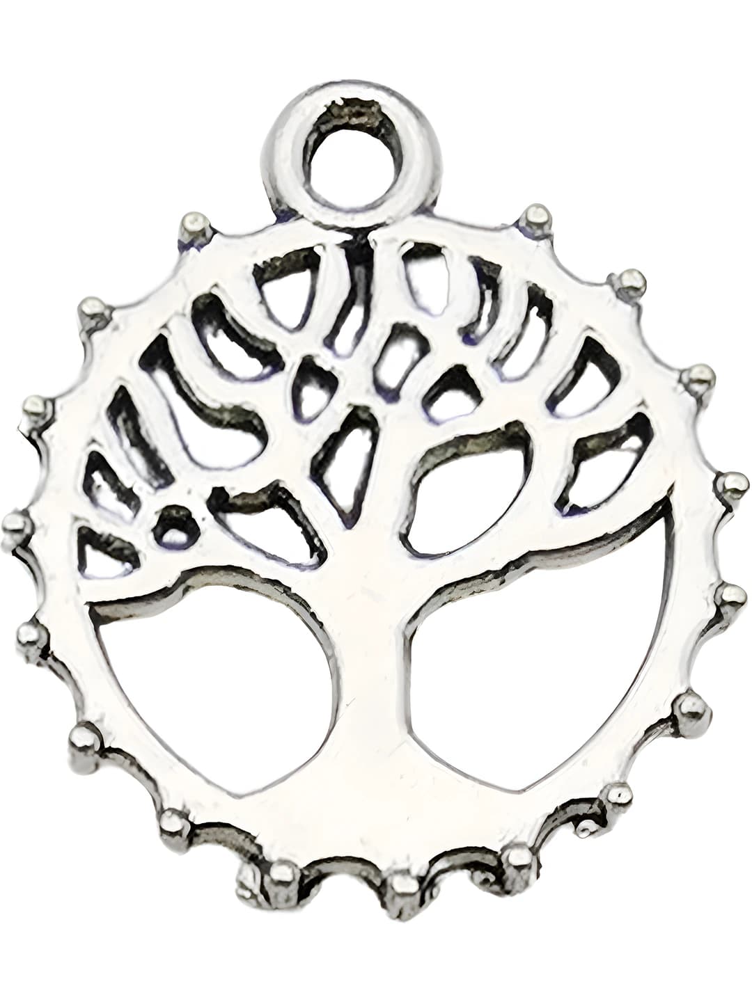 1 pc circular tree of life 16x18mm-0.7g-11270
