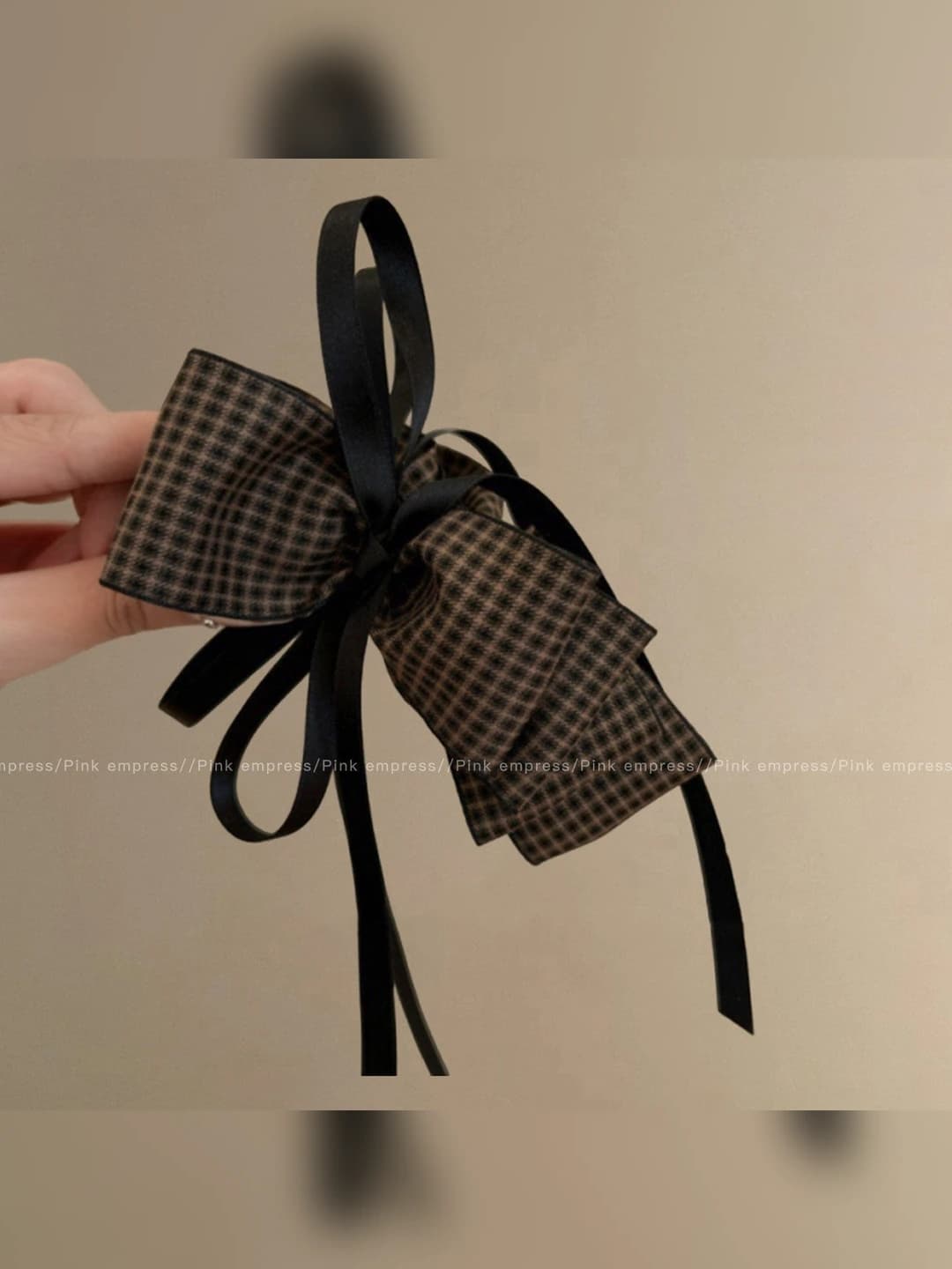 2# Coffee plaid, 13 cm