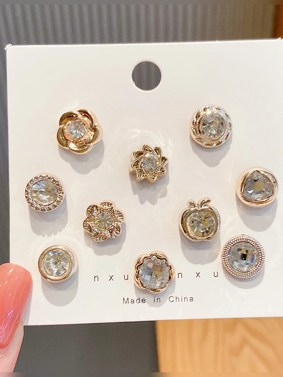 12# Rhinestone mix (10 pcs)