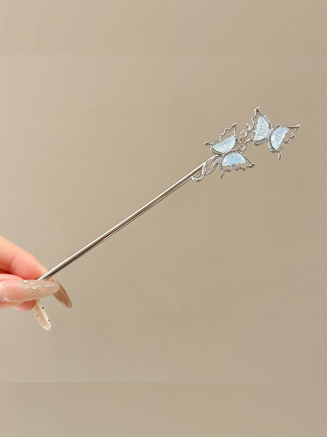 1# Moonstone double butterfly