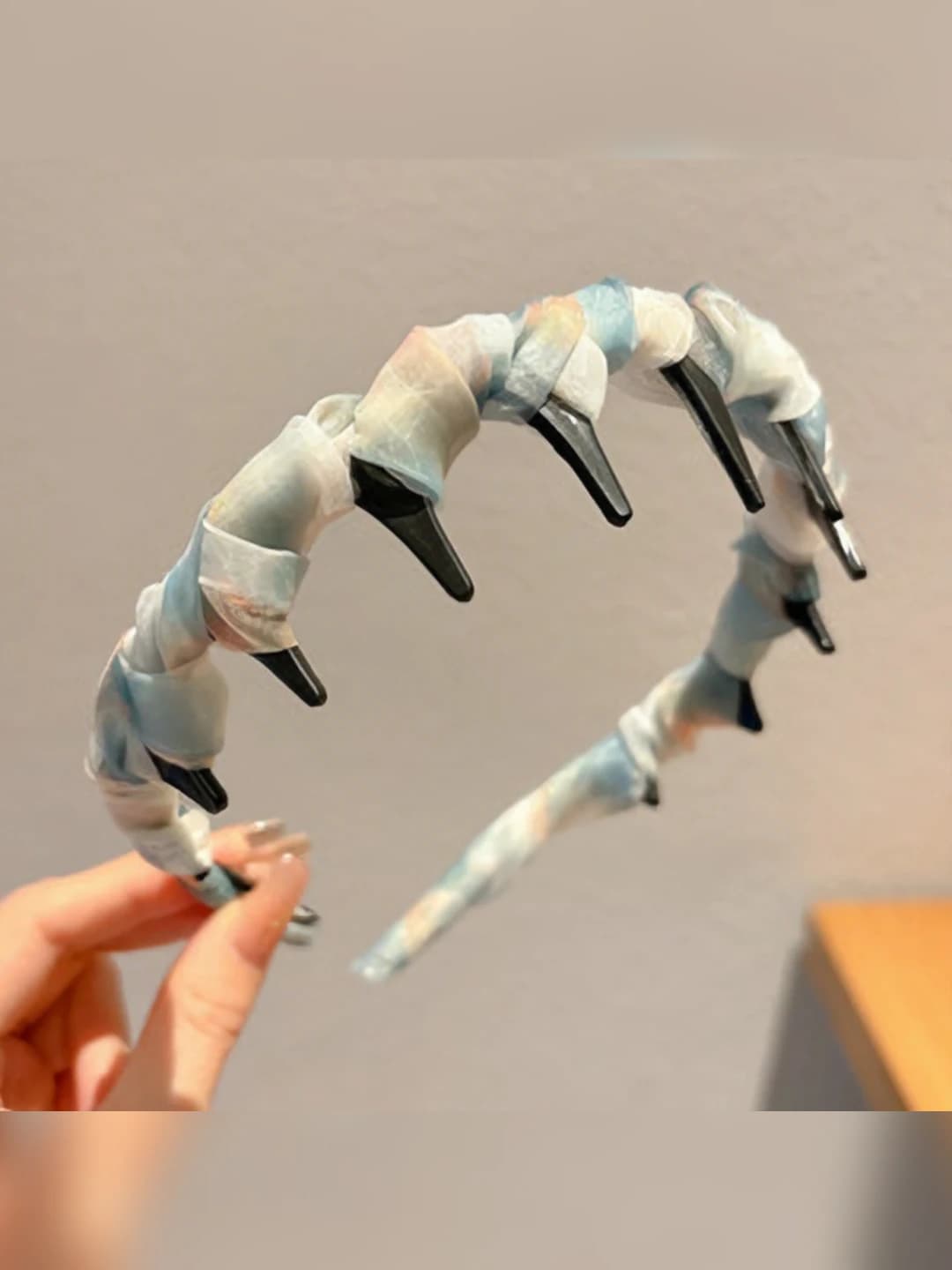 2# Toothed, blue
