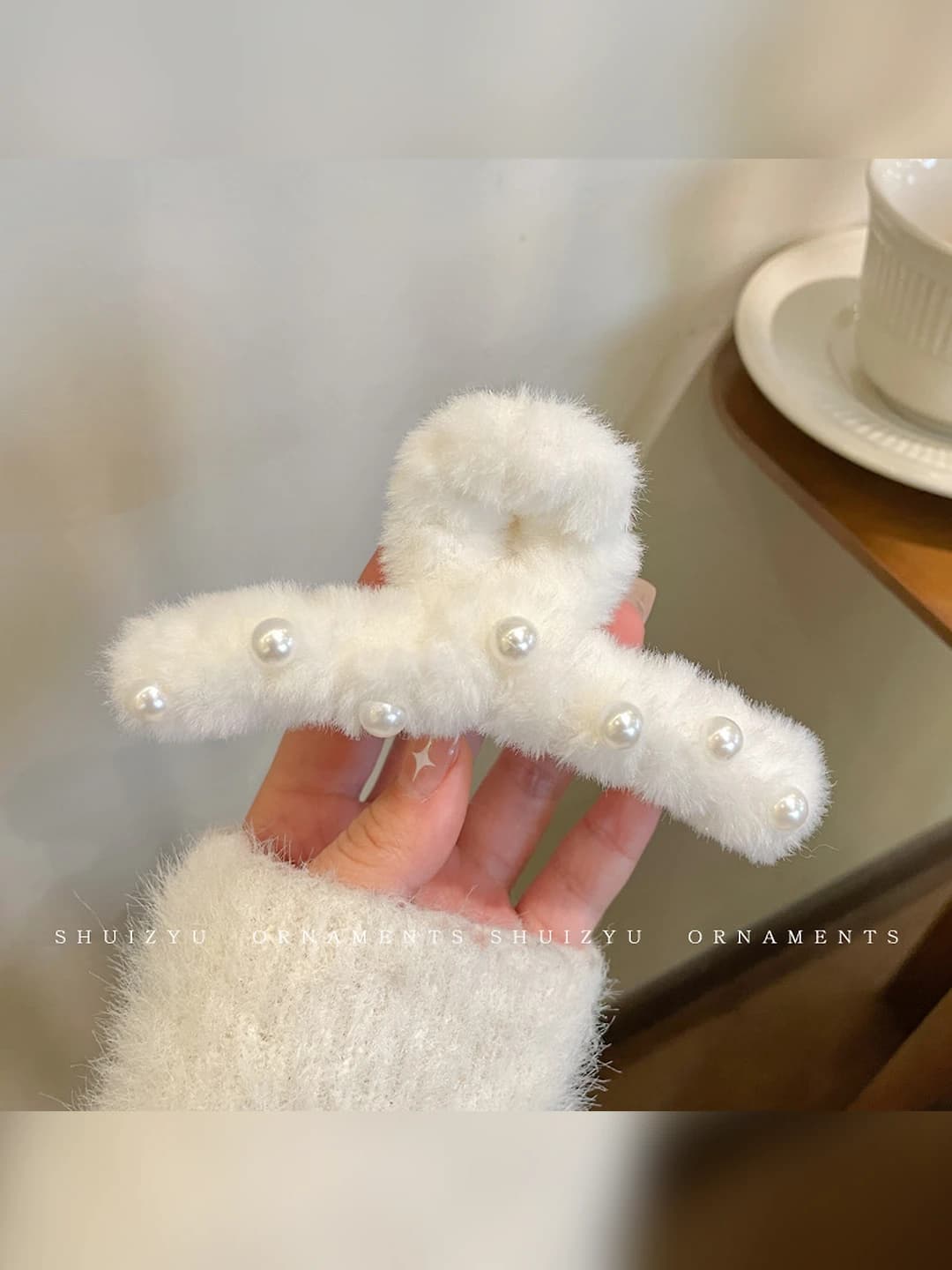 3# Oq marvaridli mo'yal qisqich 11CM