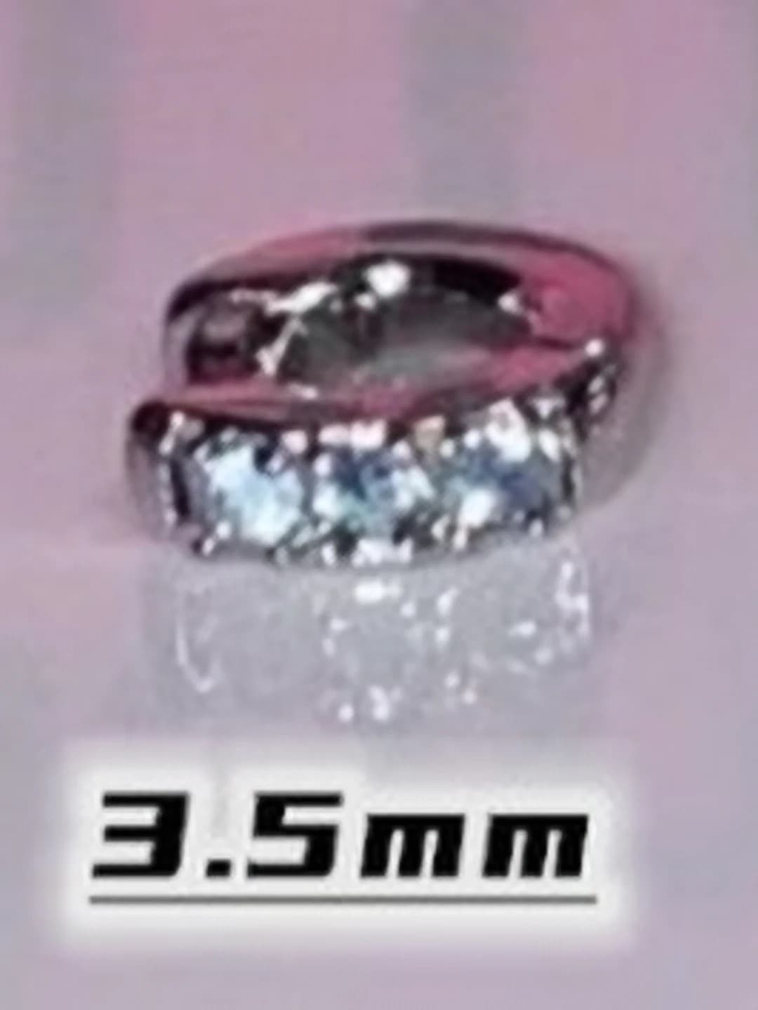 Синий бриллиант 3.5 мм