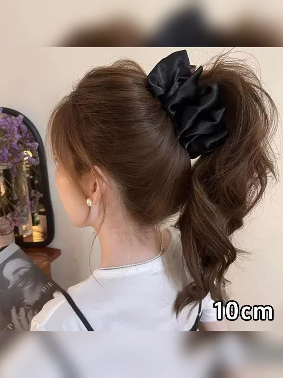 1# Black, 10 cm, flower 13 cm